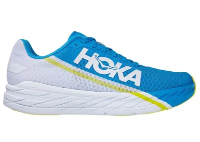Pre-owned Hoka Rocket X (all Gender) Sneakers In White/diva Blue In Multi