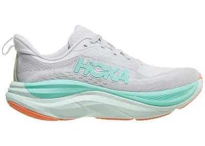 Pre-owned Hoka Skyflow (women's) Sneakers In Cosmic Gray/seafoam