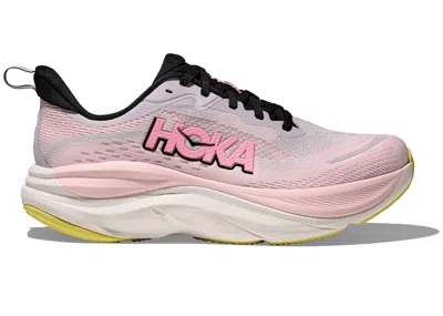 Pre-owned Hoka Skyflow (women's) Sneakers In Starlight Glow/carnation In Multi