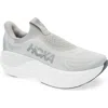 Hoka Skyward Laceless Recovery Sneaker In Gray