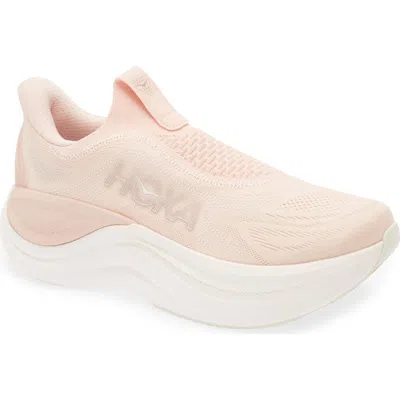 Hoka Skyward Laceless Recovery Sneaker In Neutral