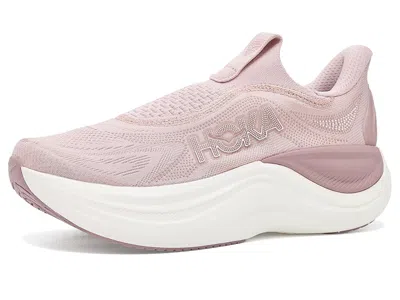 Hoka Skyward Laceless Women's Running Shoes Pink Opal/alabaster: 6 B - Medium, Synthetic