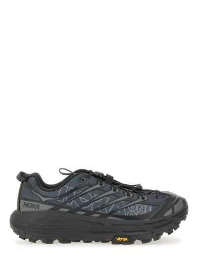 Hoka Sneaker Mafate Three2 Black/ Outer Orbit In Gray