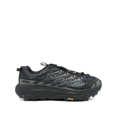 Hoka Sneaker Mafate Three2 Black/ Outer Orbit In Gray