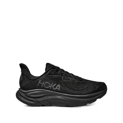 Hoka M Clifton 10 Woman Sneakers Black Size 8 Textile Fibers In Multi