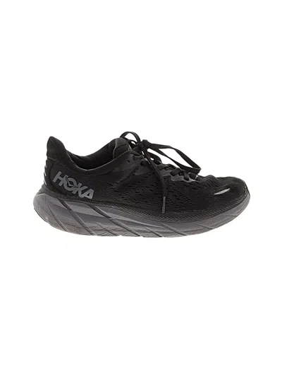 Pre-owned Hoka Sneakers In Black