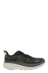 Hoka Clifton 9 Knitted Sneakers In Black