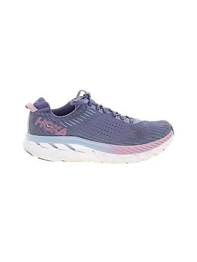 Pre-owned Hoka Sneakers In Blue