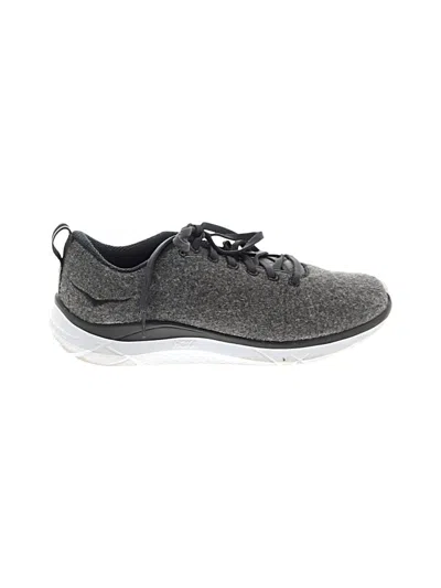 Pre-owned Hoka Sneakers In Gray