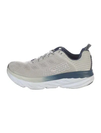 Pre-owned Hoka Sneakers In Gray