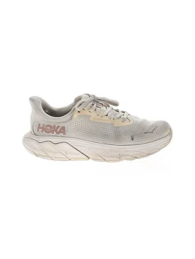 Pre-owned Hoka Sneakers In Gray