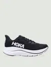 Hoka Clifton 10 Rubber-trimmed Jacquard Running Sneakers In Black