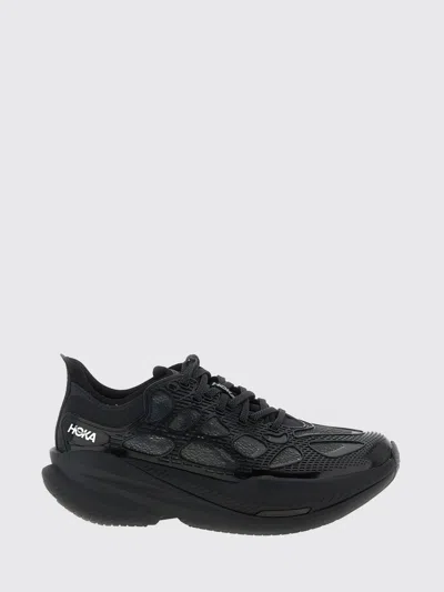 Hoka One One Mach X Caged Sneakers In Black