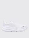 Hoka Bondi 9 Rubber-trimmed Mesh Sneakers In White