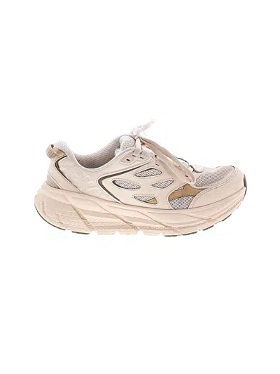 Pre-owned Hoka Sneakers In Ivory