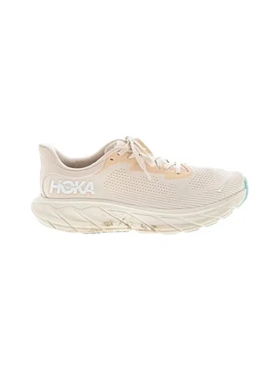 Pre-owned Hoka Sneakers In Ivory