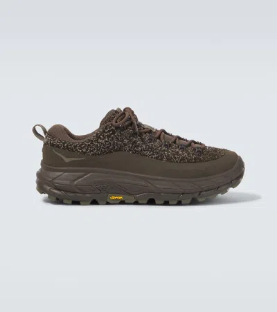 HOKA TOR SUMMIT LEATHER SNEAKERS
