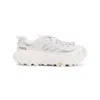 Hoka Sole Sneakers With Breathable Mesh Panels In White