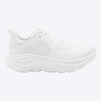 Hoka White Clifton Sneakers In Multi