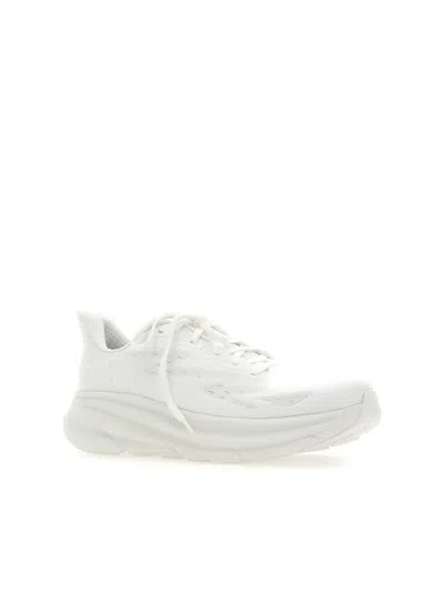 Hoka Sneakers In White / White