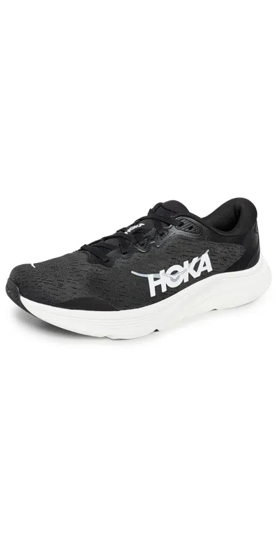 HOKA SOLIMAR 2 SNEAKERS BLACK / WHITE