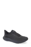 Hoka Solimar Running Shoe In Black/black