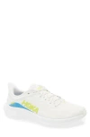 Hoka Solimar Running Shoe In Blanc De Blanc/diva Blue