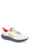 Hoka Solimar Running Shoe In White/nautical Dusk