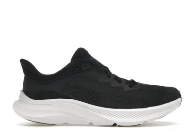 Pre-owned Hoka Solimar (women's) Sneakers In Black/white