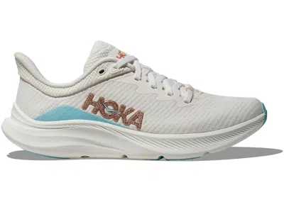 Pre-owned Hoka Solimar (women's) Sneakers In Frost/cloudless In Multi