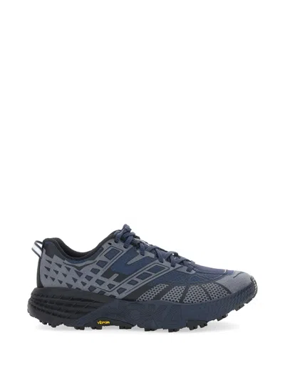 Hoka Speedgoat 2 Ts Panelled Sneakers In Blue