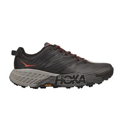 Pre-owned Hoka Speedgoat 4 Wide 'dark Gull Grey'