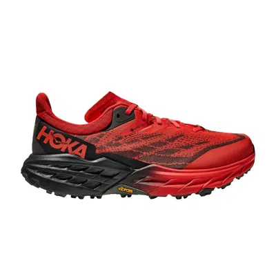 Pre-owned Hoka Speedgoat 5 Gore-tex 'fiesta Thyme' In Red