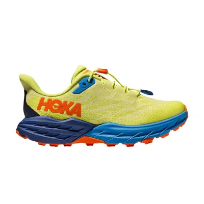 Pre-owned Hoka Speedgoat 5 Kids 'citrus Glow Vibrant Orange' | Yellow | Kid's Size 6.5
