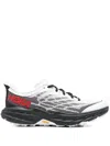 Hoka Speedgoat 5 Rubber-trimmed Mesh Sneakers In White