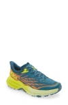 Hoka Speedgoat 5 Trail Running Shoe In Blue Coral/evening Primrose
