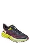 Hoka Speedgoat 5 Trail Running Shoe In Blue Graphite/primrose