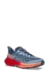 Hoka Speedgoat 5 Trail Running Shoe In Real Teal/papaya