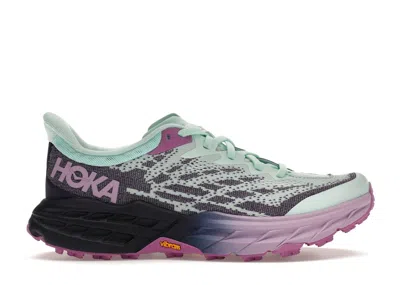 Pre-owned Hoka Speedgoat 5 (women's) Sneakers In Sunlit Ocean/night In Multi