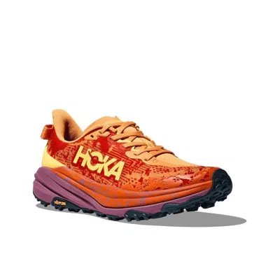 Hoka Speedgoat 6 1147811-srbt Sneakers Sherbet Trail Running Shoes In Multi