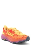 Hoka Speedgoat 6 Sneaker In Sherbet/beet Root