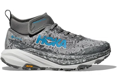 Pre-owned Hoka Speedgoat 6 Mid Goretex (women's) Sneakers In Asteroid/cosmic Clay In Brown