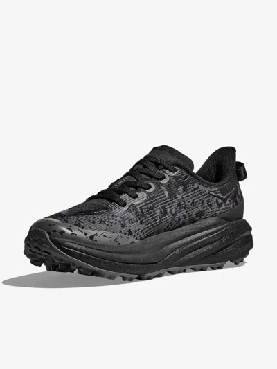 Hoka Kids' Speedgoat 6 Sneakers In Black