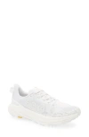 Hoka One One Woman Sneakers White Size 8 Textile Fibers In White/frost