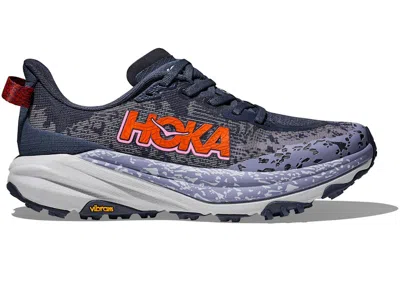 Pre-owned Hoka Speedgoat 6 (women's) Sneakers In Nautical Dusk/sea Ice In Blue