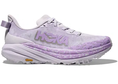 Pre-owned Hoka Speedgoat 6 (women's) Sneakers In Starlight Glow/aster Flower In Multi