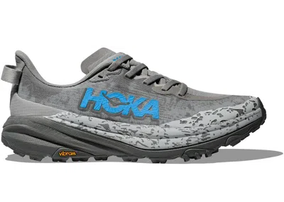 Pre-owned Hoka Speedgoat 6 (women's) Sneakers In Stellar Grey/asteroid In Gray