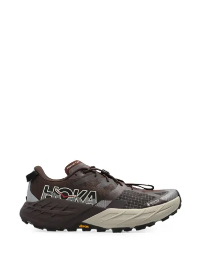 Hoka Speedgoat 7 Gtx Running Sneakers In Brown