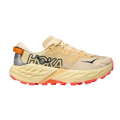 Hoka Speedgoat 7 Shoes Beige Orange Ss26 Women In Neutral