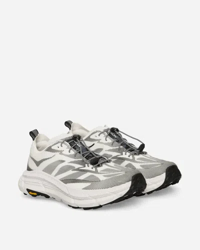 HOKA STEALTH/TECH MAFATE SPEED 4 LITE SNEAKERS WHITE / BLACK